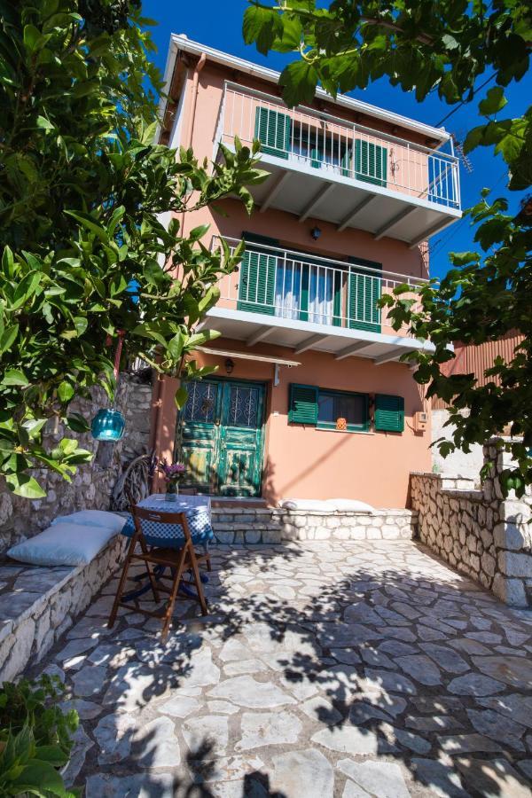 Вилла Lefkada Sunset House Каламици Экстерьер фото
